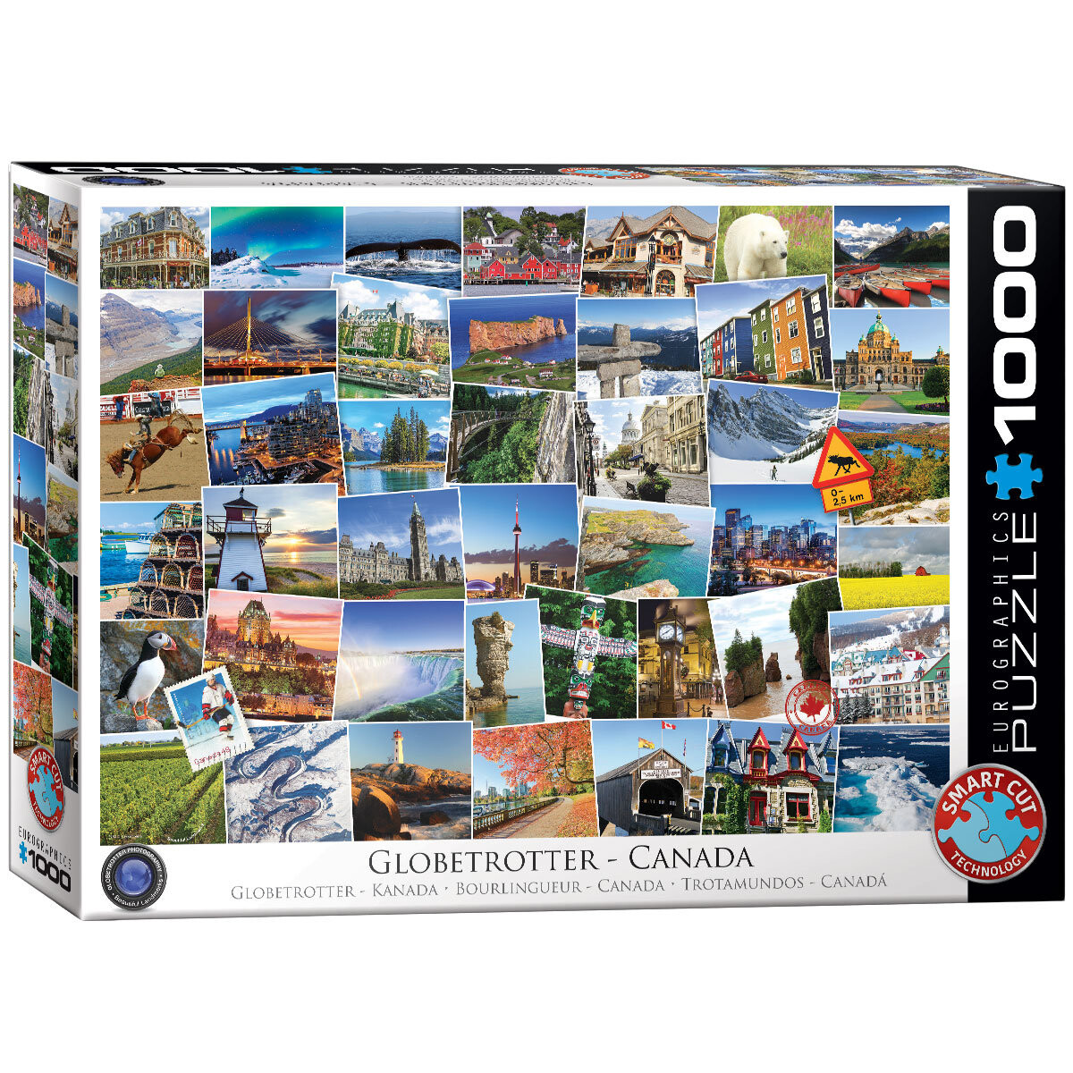 

Пазл Eurographics Globetrotter Canada, 1000 шт.