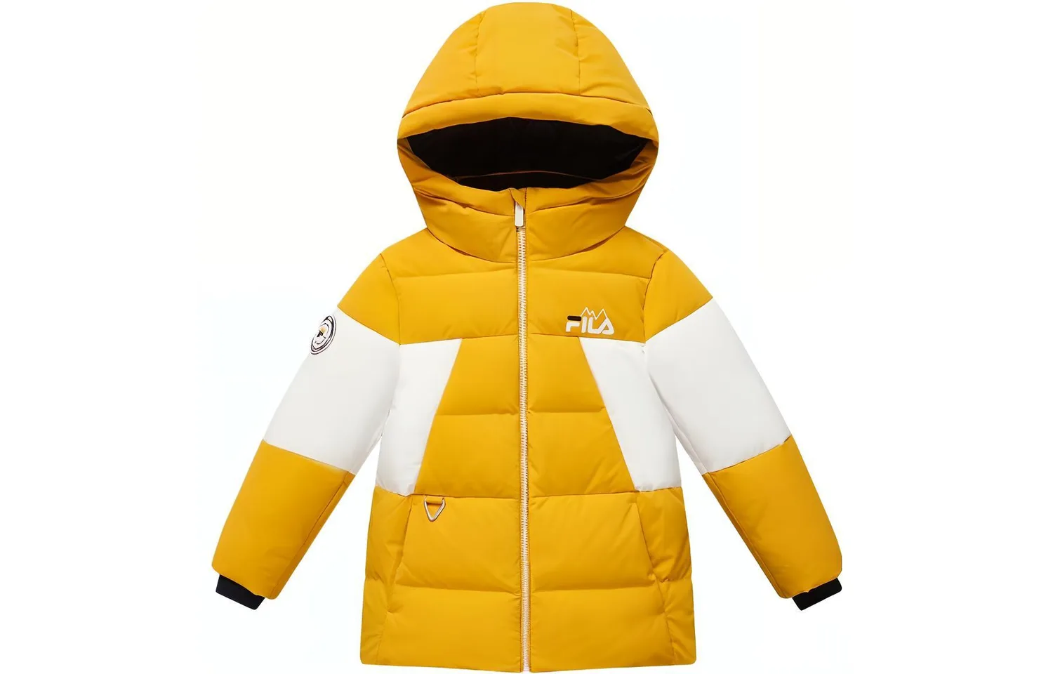 FILA KIDS Пуховик для подростков в золотисто-земляных тонах