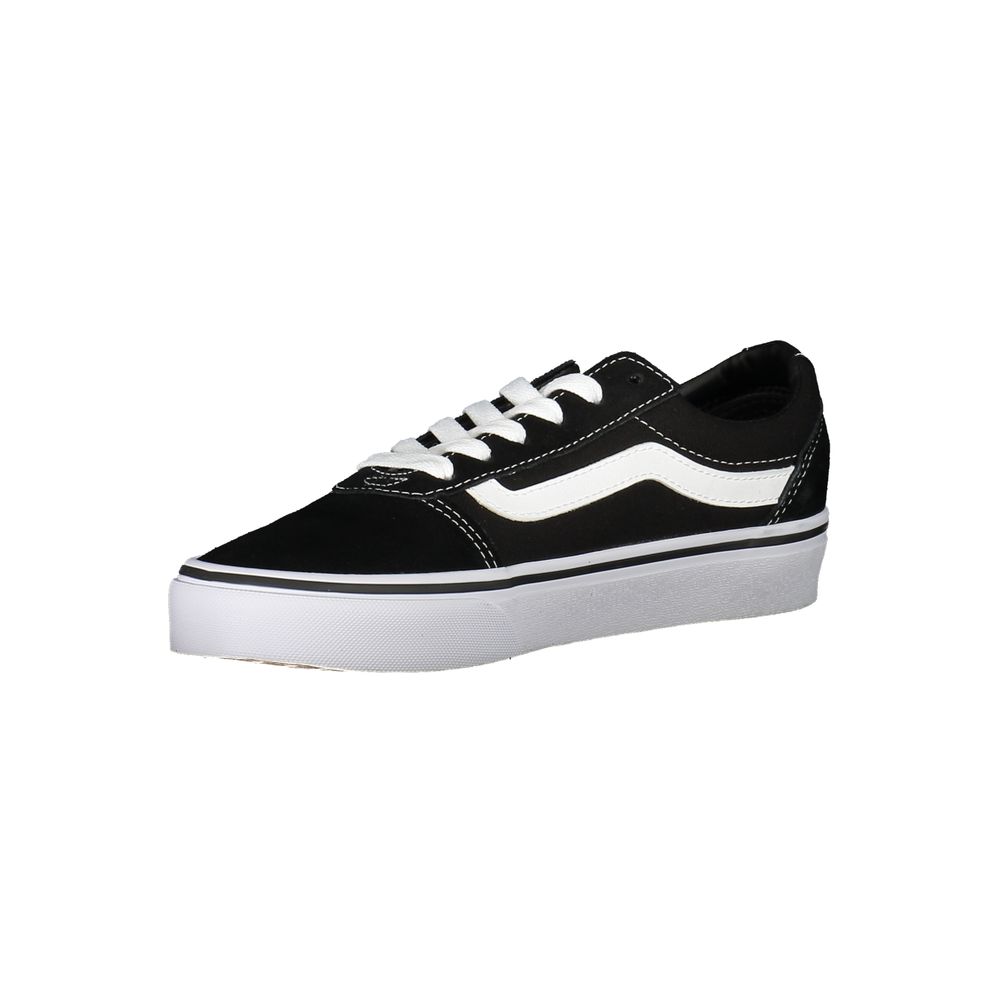 Черные кроссовки из полиэстера Vans — фото 3