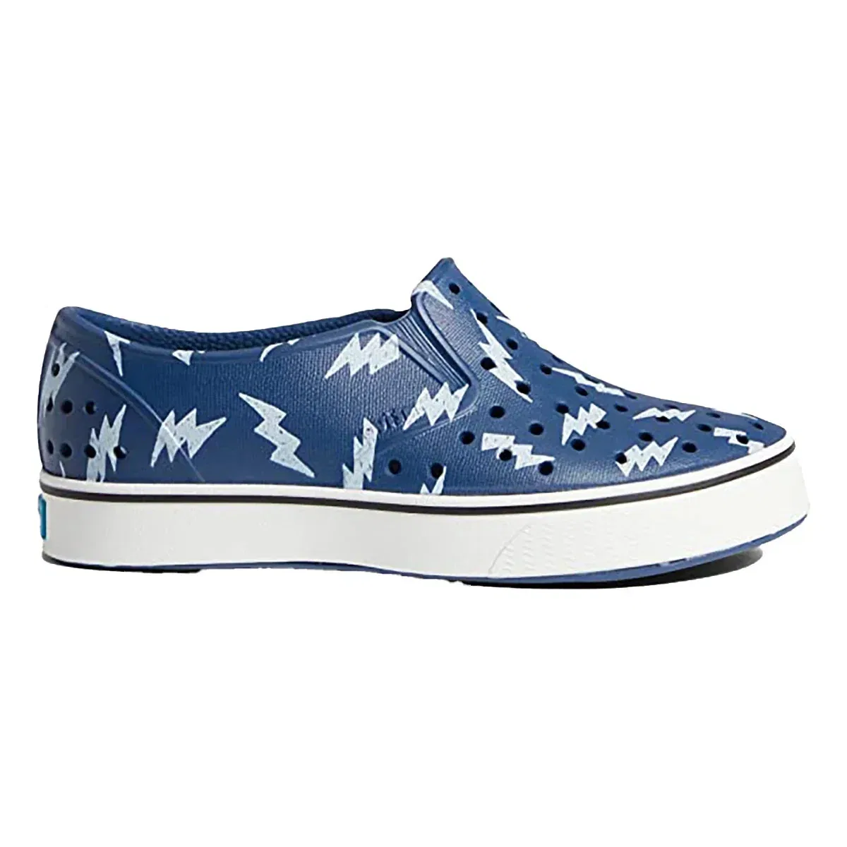 Кроссовки Native Shoes Miles Print, синие слипоны, повседневная обувь JZZ238