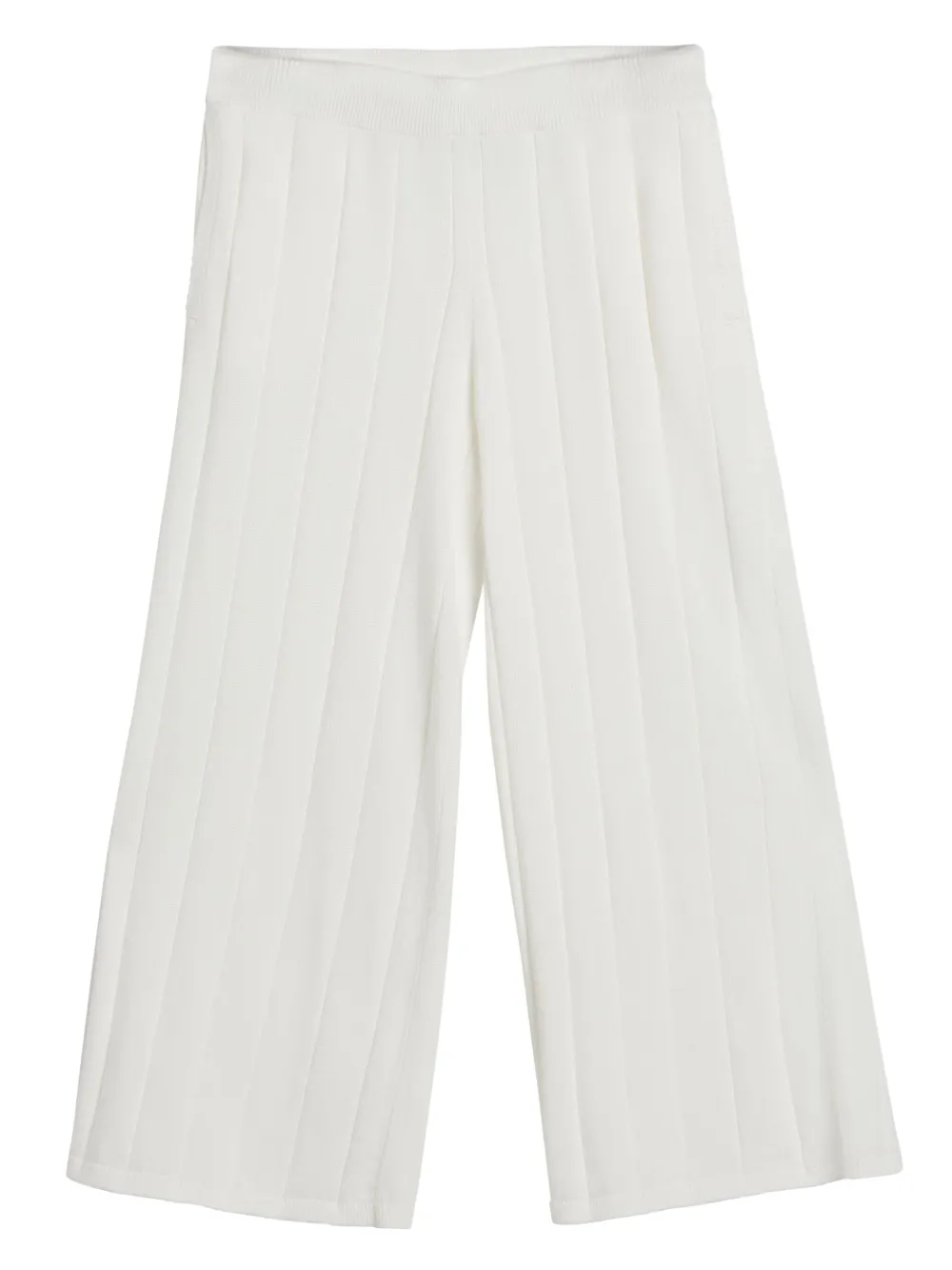 

Спортивные брюки в рубчик Brunello Cucinelli Kids, белый