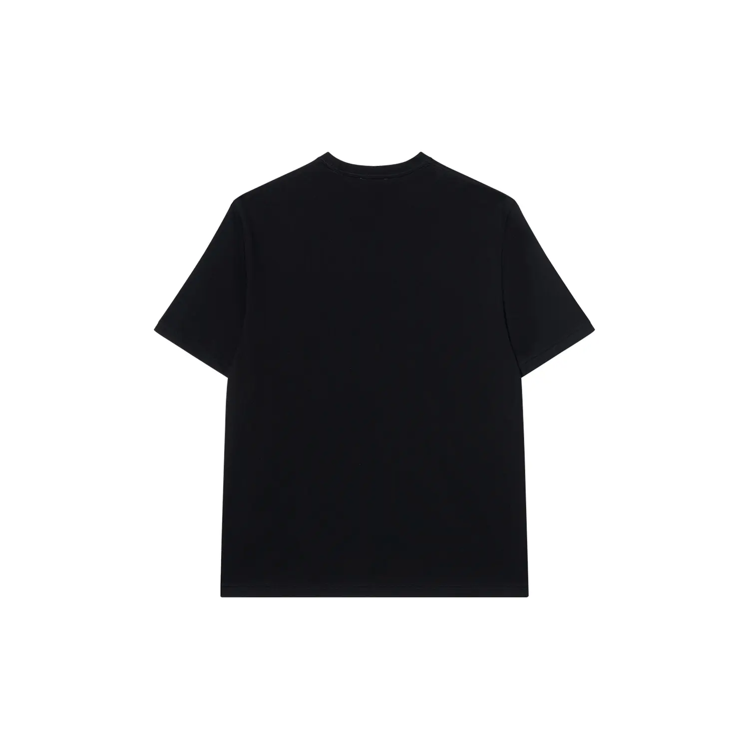 Футболка Burberry Logo Cotton, унисекс, черный — фото 3