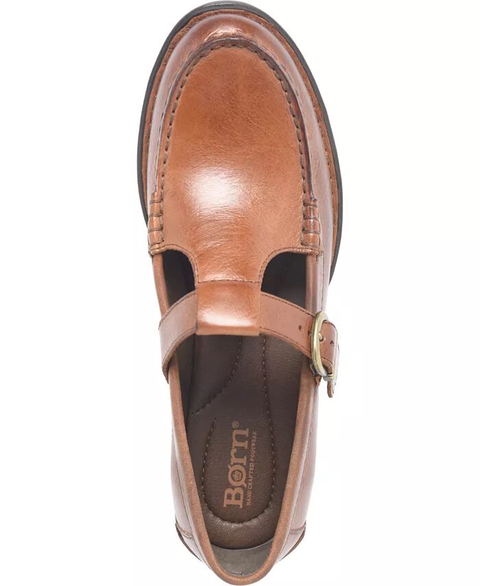 Женские туфли-лодочки Miki Slip-On Born, коричневый/бежевый — фото 4