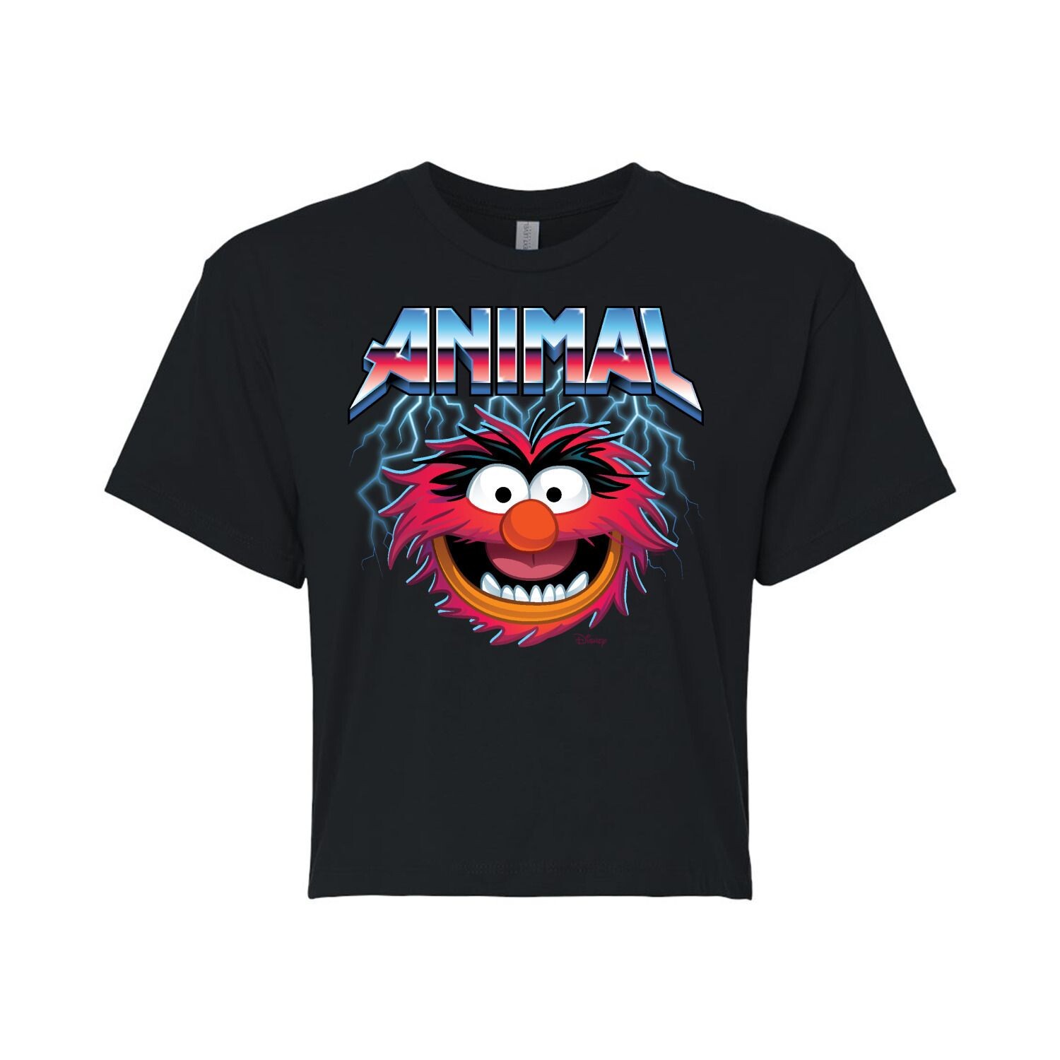 

Укороченная футболка Disney's The Muppets Juniors Animal Rock Licensed Character