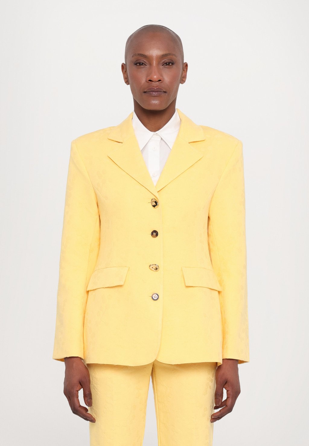 

Блейзер JACQUARD FITTED TAILORED JACKET Stine Goya, зеленый