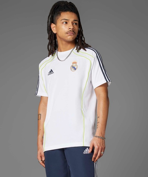 

Футболка с коротким рукавом, фан-атрибутика Real Madrid Adidas, белый