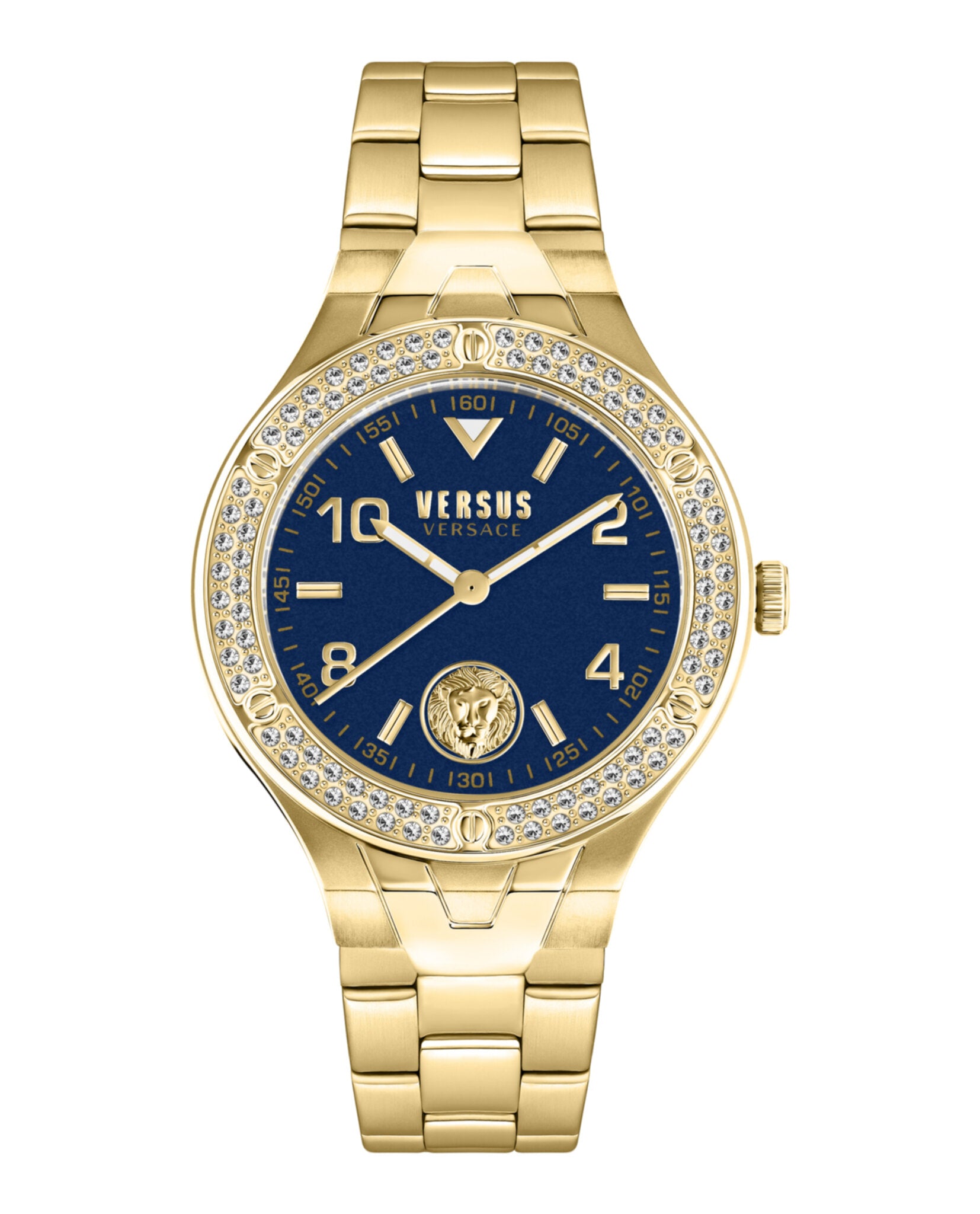 

Часы Vittoria Crystal Versus Versace, золотой/золотой/синий