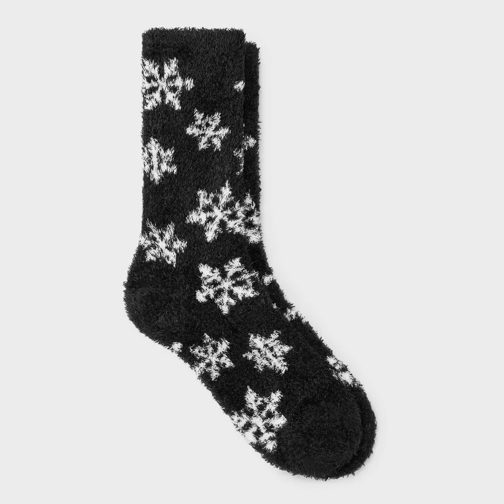 

Женские носки Snowflake Cozy Crew Socks - Auden, цвет Black