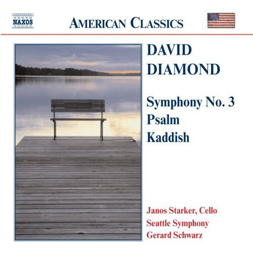 

CD диск Diamond / Starker / Schwarz / Seattle Symphony: Symphony 3 / Psalm / Kaddish for Cello & Orchestra