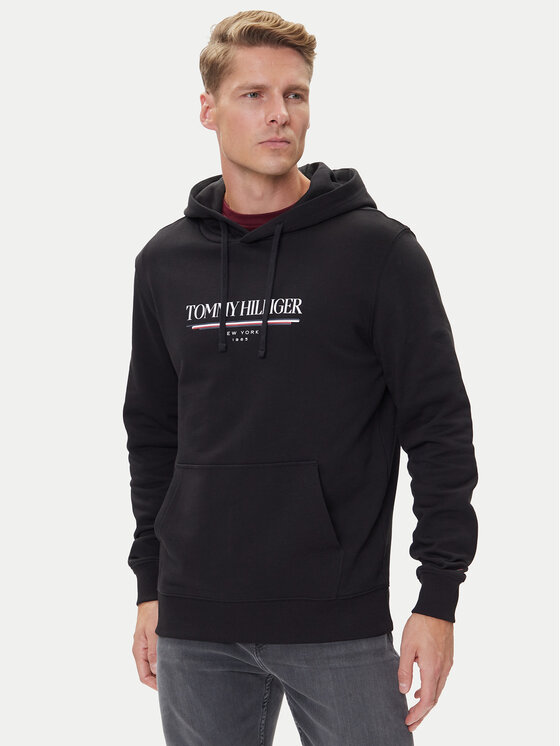 

Свитшот regular fit Brand Love MW0MW40534 Tommy Hilfiger, чёрный