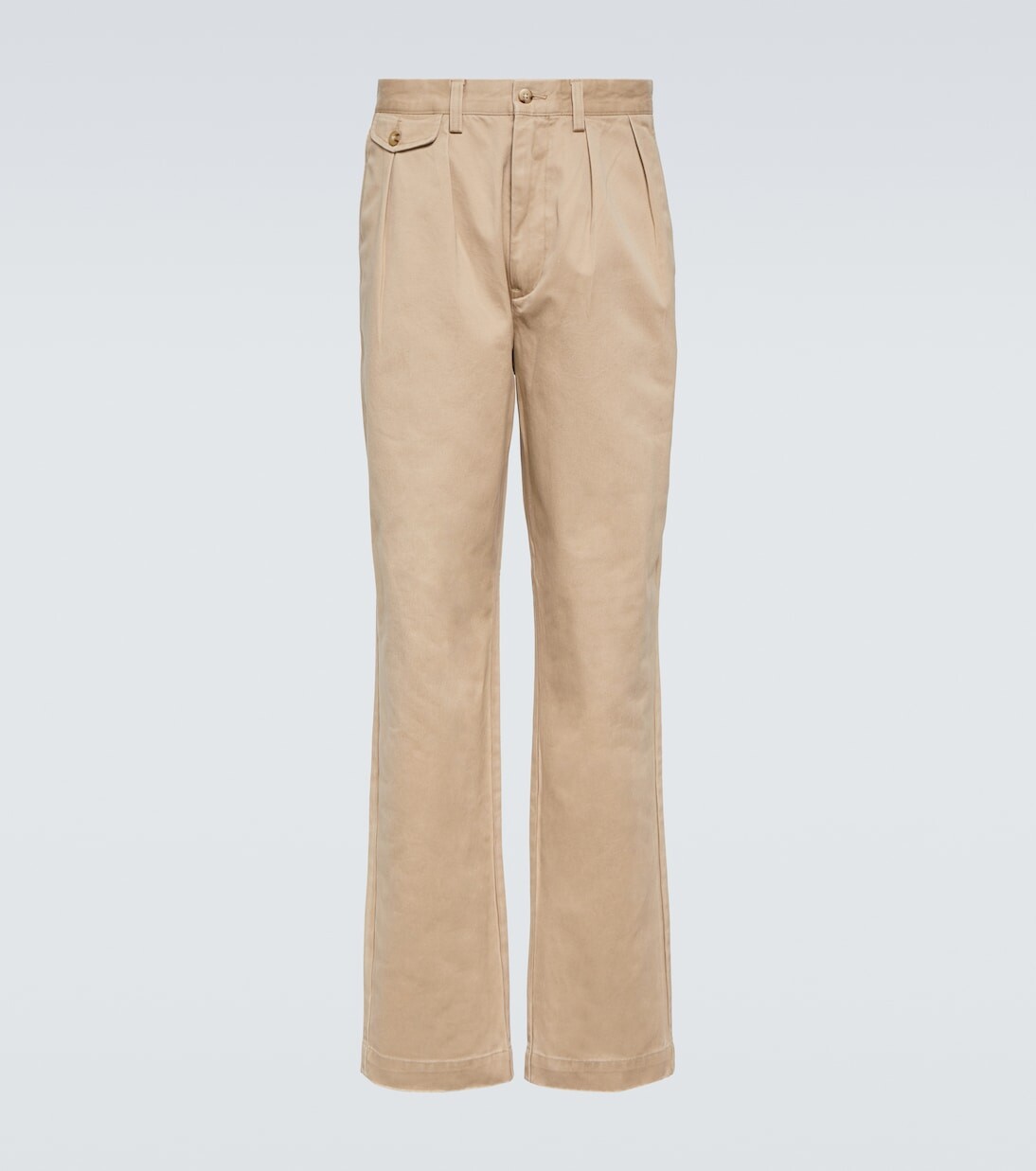 

Хлопковые брюки Polo Ralph Lauren, бежевый