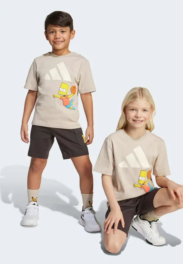 Шорты в стиле «симпсоны» Adidas Performance, Beige
