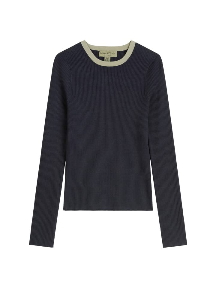 

Свитер DFB Travel Collection насыщенного темно-синего цвета Marc O'Polo