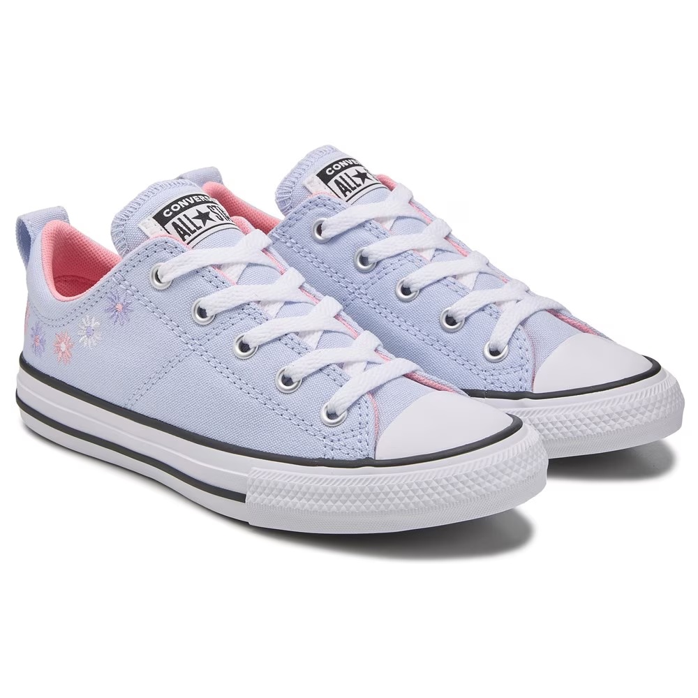 

Детские кеды chuck taylor all star madison low sneaker little kid Converse, blueberry ice/floral
