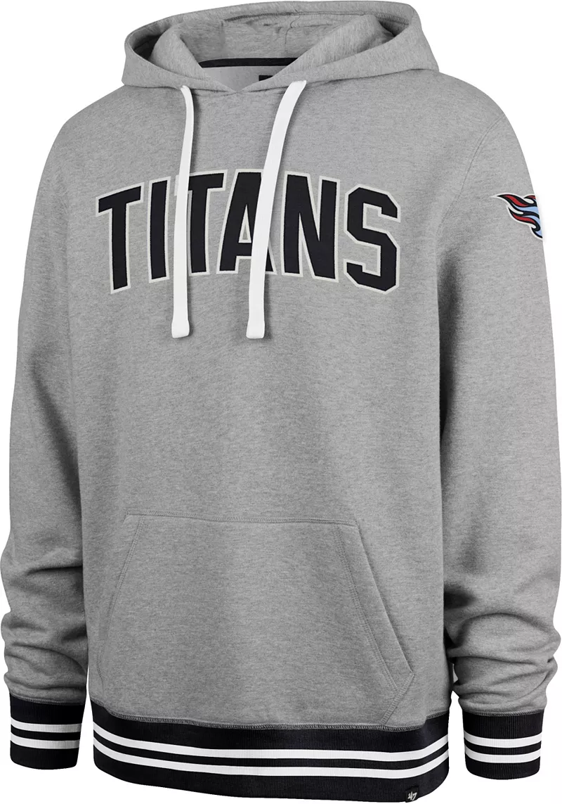 

Мужская толстовка с капюшоном '47 Tennessee Titans Eastport серо-серого цвета