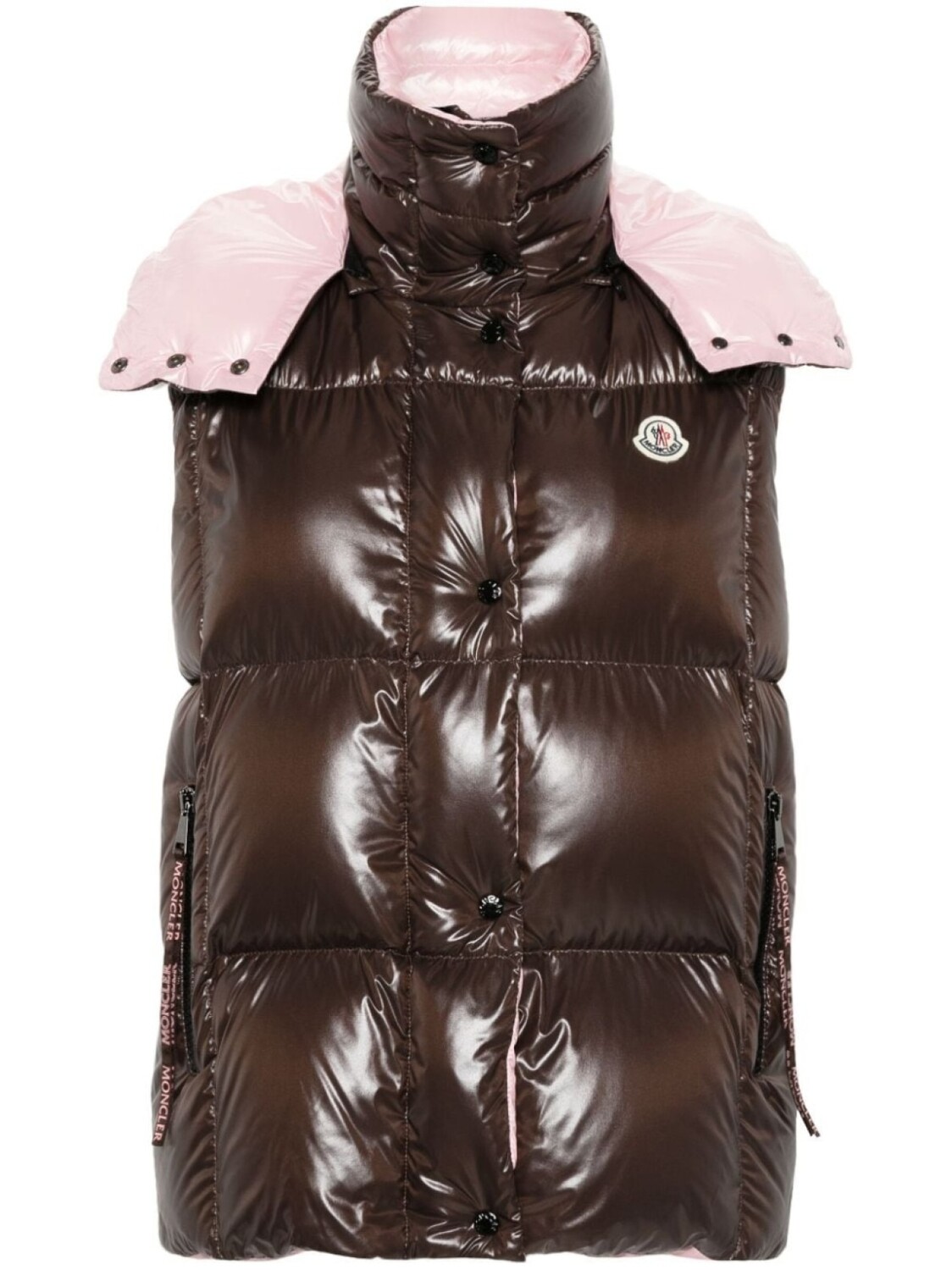 

Moncler жилет Luzule, коричневый