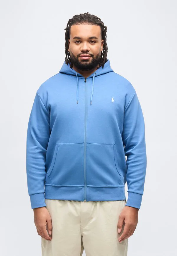 

Толстовка с длинными рукавами и застежкой-молнией Polo Ralph Lauren Big & Tall, Delta Blue, Синий, Толстовка с длинными рукавами и застежкой-молнией Polo Ralph Lauren Big & Tall, Delta Blue