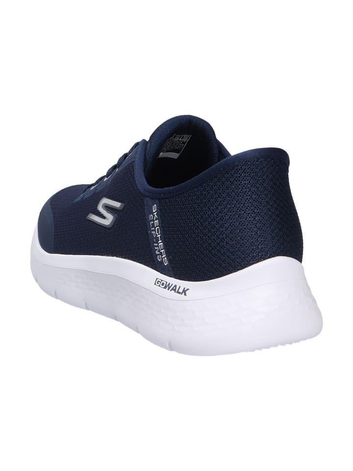 Skechers Низкие кроссовки GO WALK синего цвета — фото 3