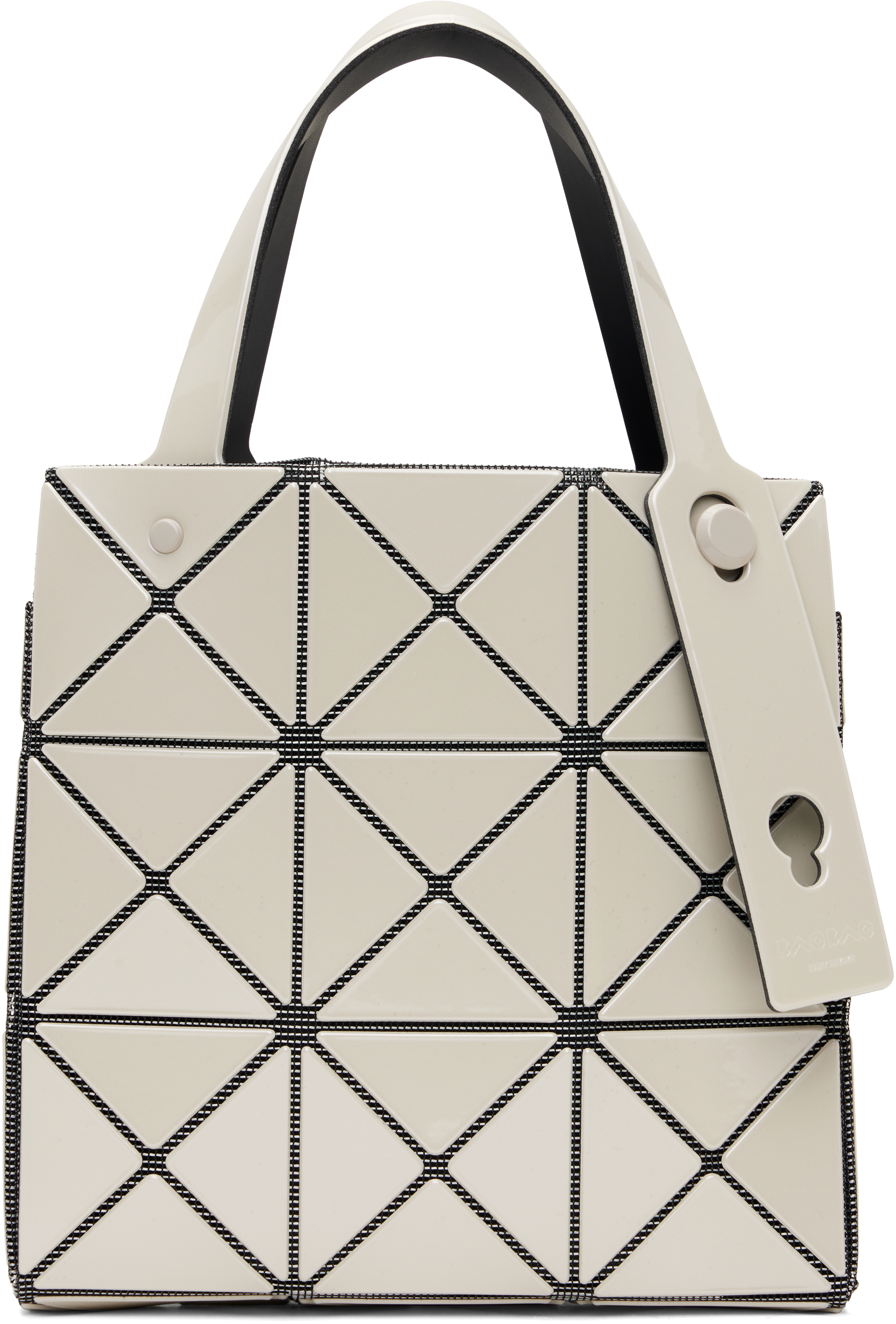 

Карат Маленькая Сумка BAO BAO ISSEY MIYAKE, белый