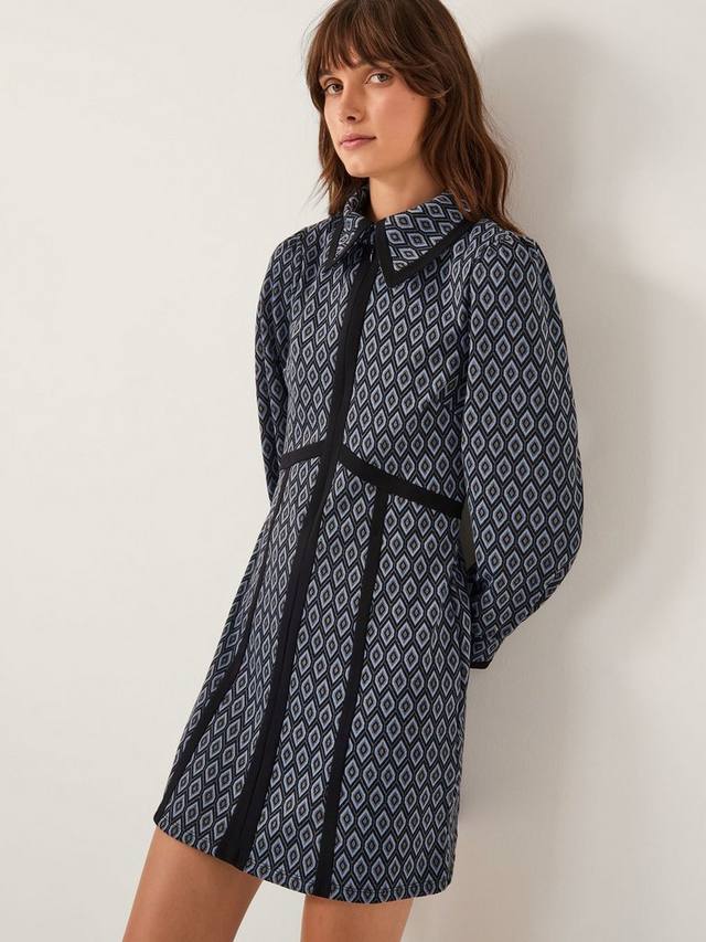 

Платье миди Jen Jacquard Monsoon, Grey
