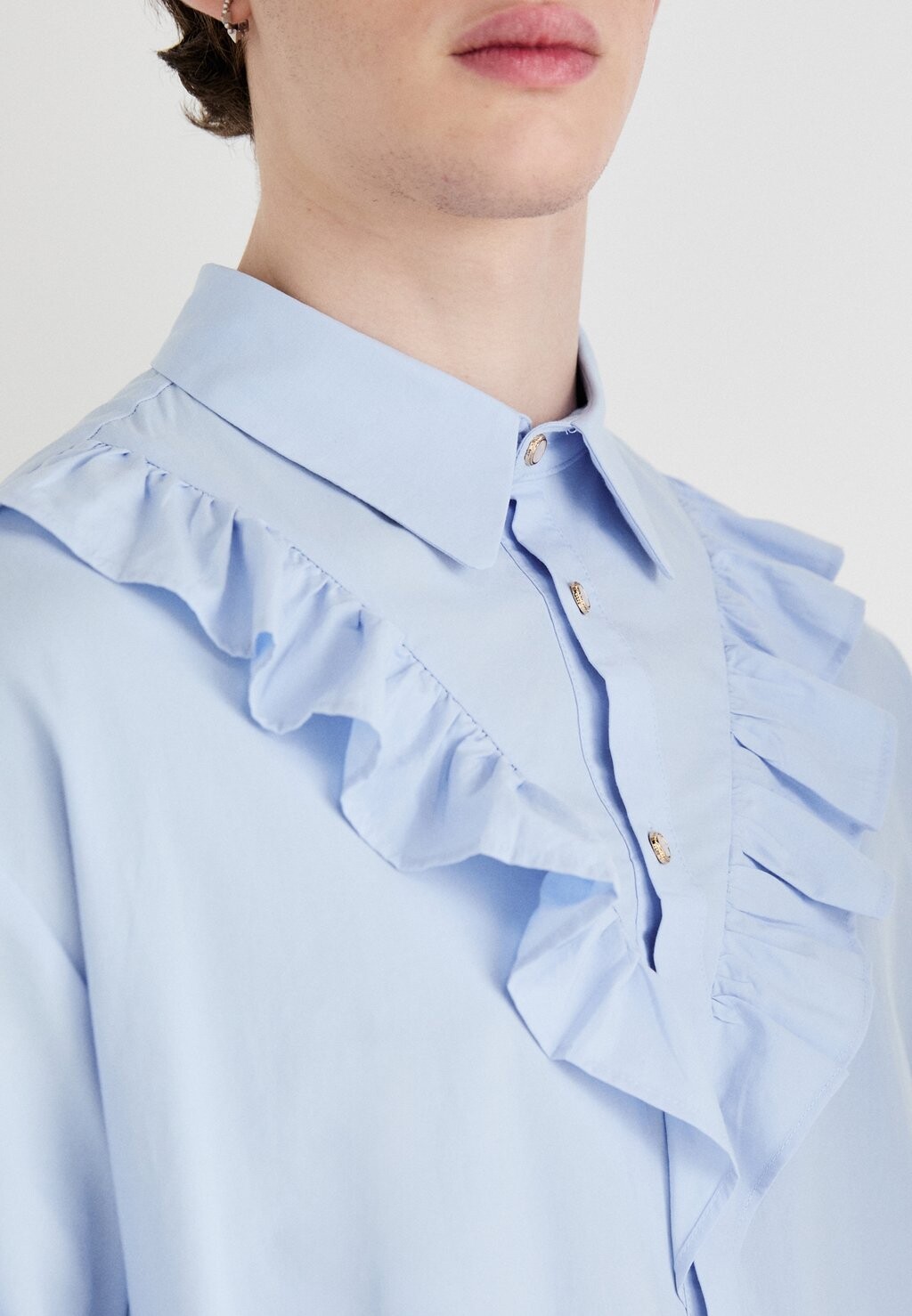

Рубашка LOUIE RUFFLE SHIRT Sister Jane, синий