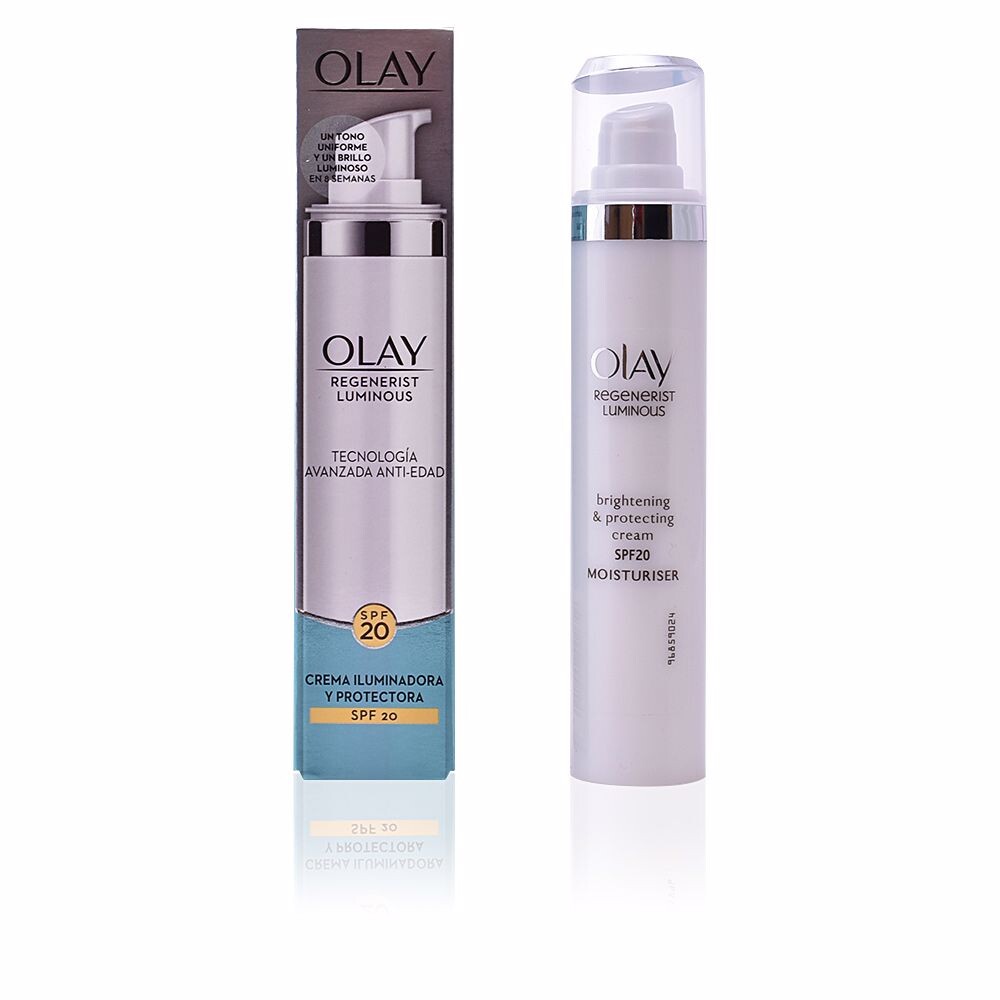 

Крем против морщин Regenerist luminous crema iluminadora spf20 Olay, 50 мл