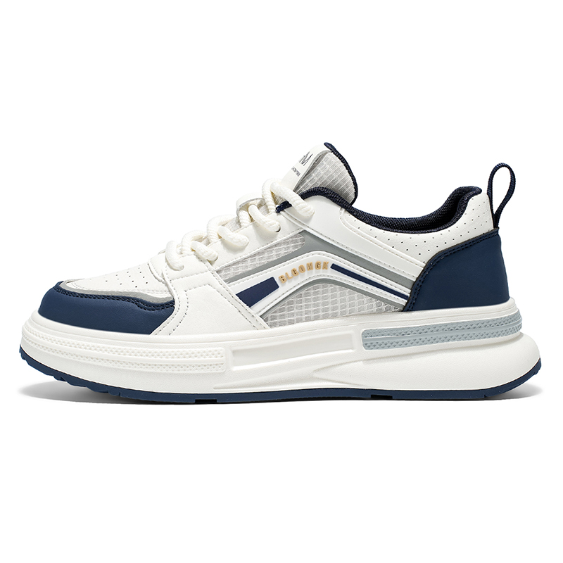 

Износостойкие низкие повседневные туфли для мужчин FCMM, White Blue