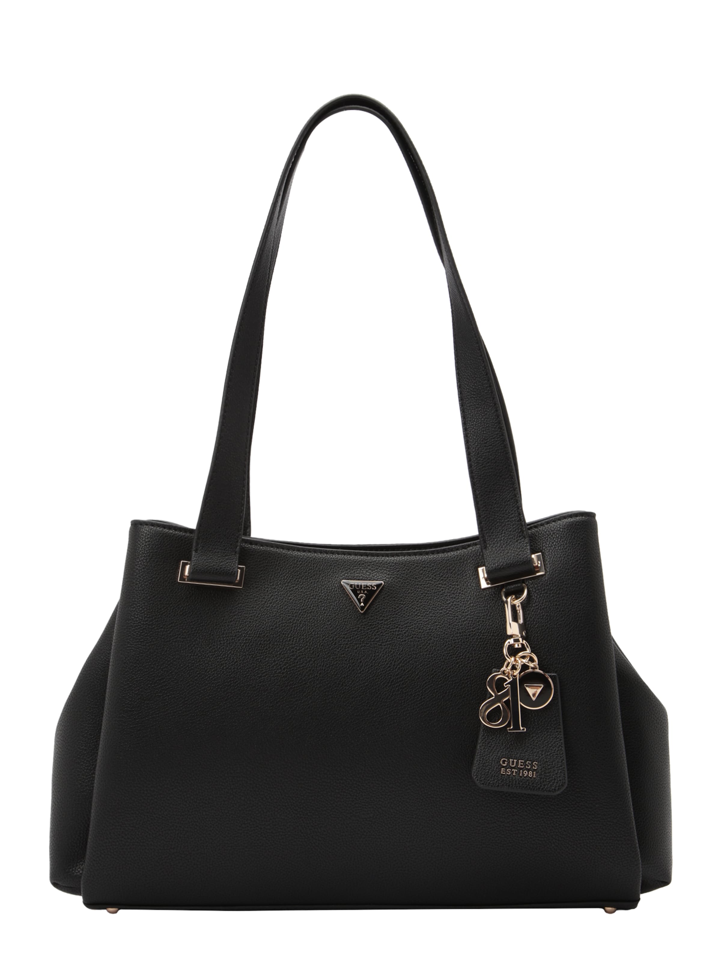 

GUESS Плечевая сумка 'Evie' в черном цвете