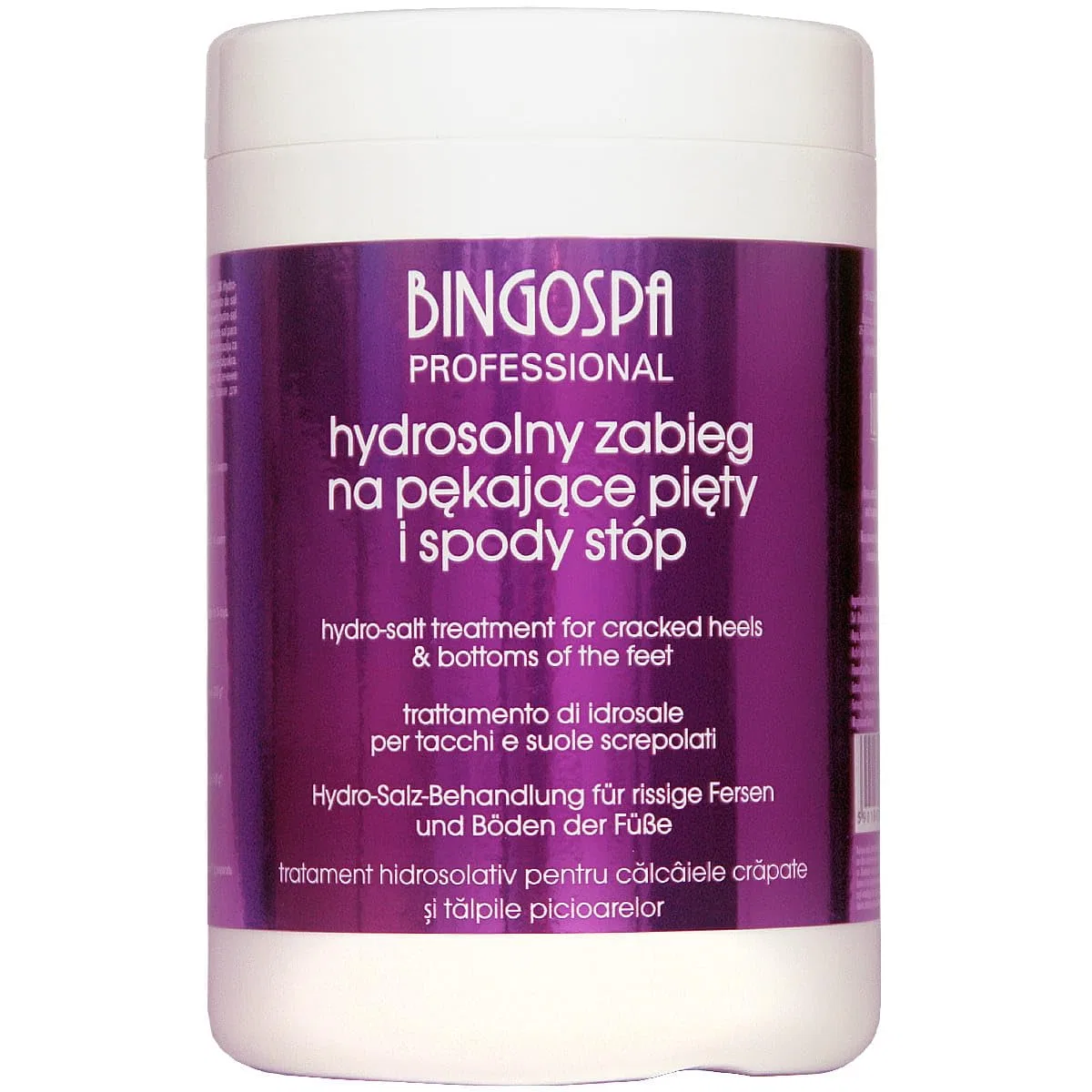 Солевая ванна HydroSalz для потрескавшихся пяток BINGOSPA, 1000 г Bingospa