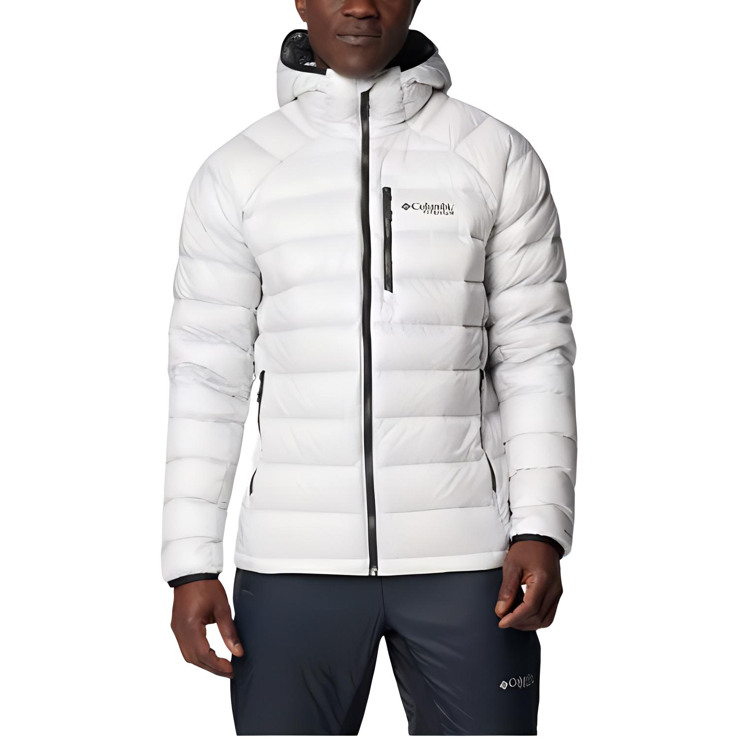 

Columbia Мужская пуховая куртка, Rain Cloud Gray