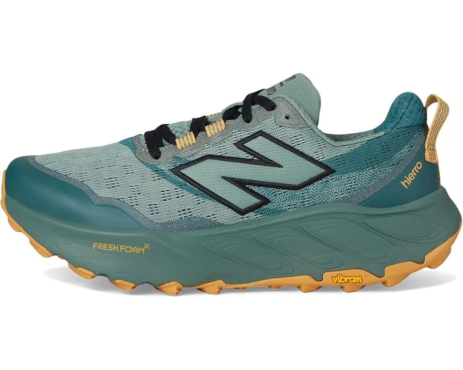 Кроссовки New Balance Fresh Foam X Hierro v9, Dark Juniper/Black/Dried Apricot — фото 4