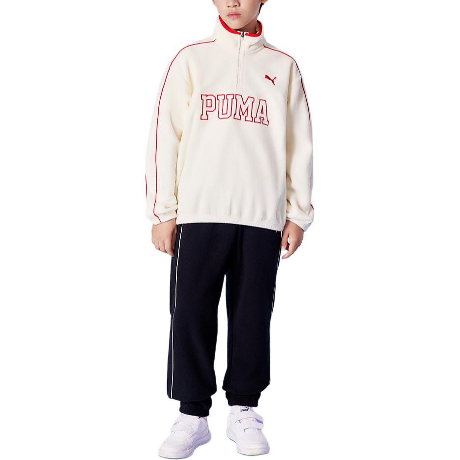 Спортивный костюм Casual Sportswear Sportstyle Series 2 Piece Set детский PUMA, белый — фото 2