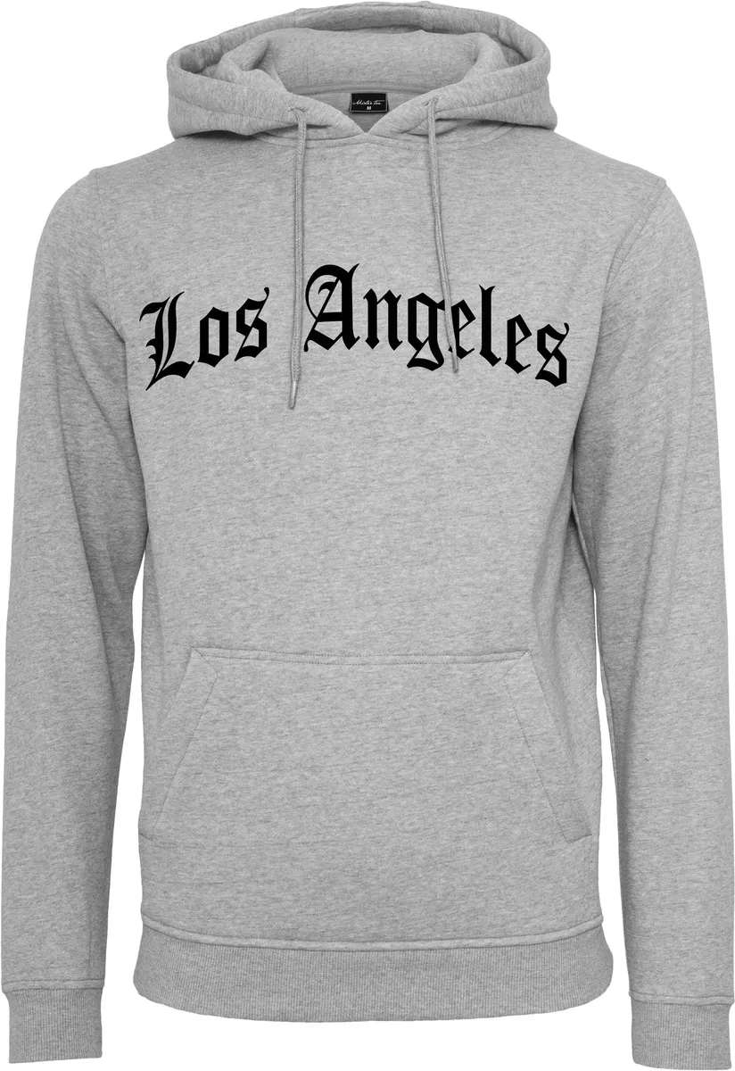 

Толстовка Mister Tee "Мужская толстовка Mister Tee Los Angeles Wording Hoody" Mistertee, серый