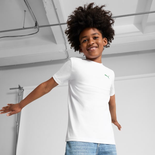 

Футболка Paradise для больших детей с графическим принтом Paradise Puma, белый