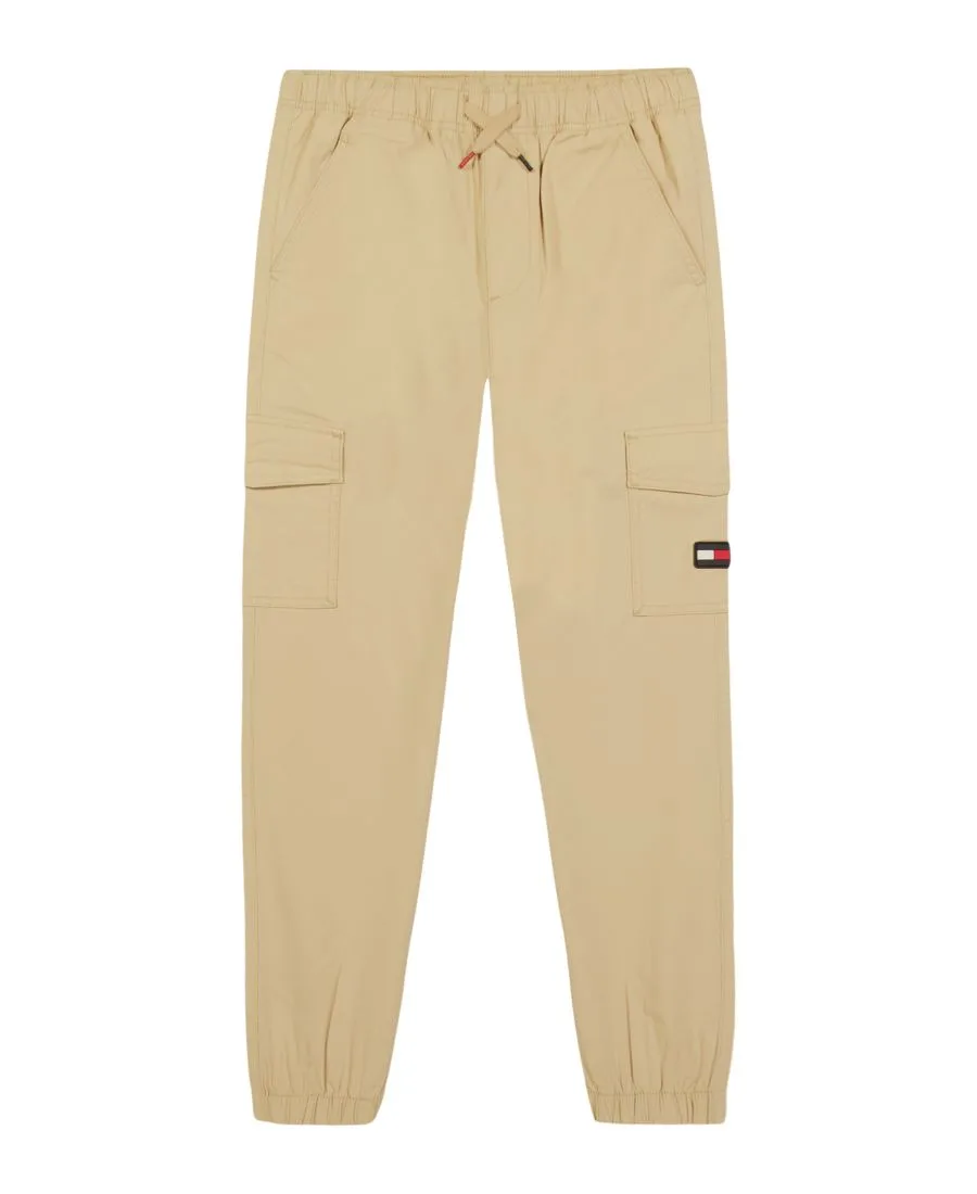 Детские брюки-карго на шнуровке, размер 8-20 Tommy Hilfiger, Warm Sand — фото 2