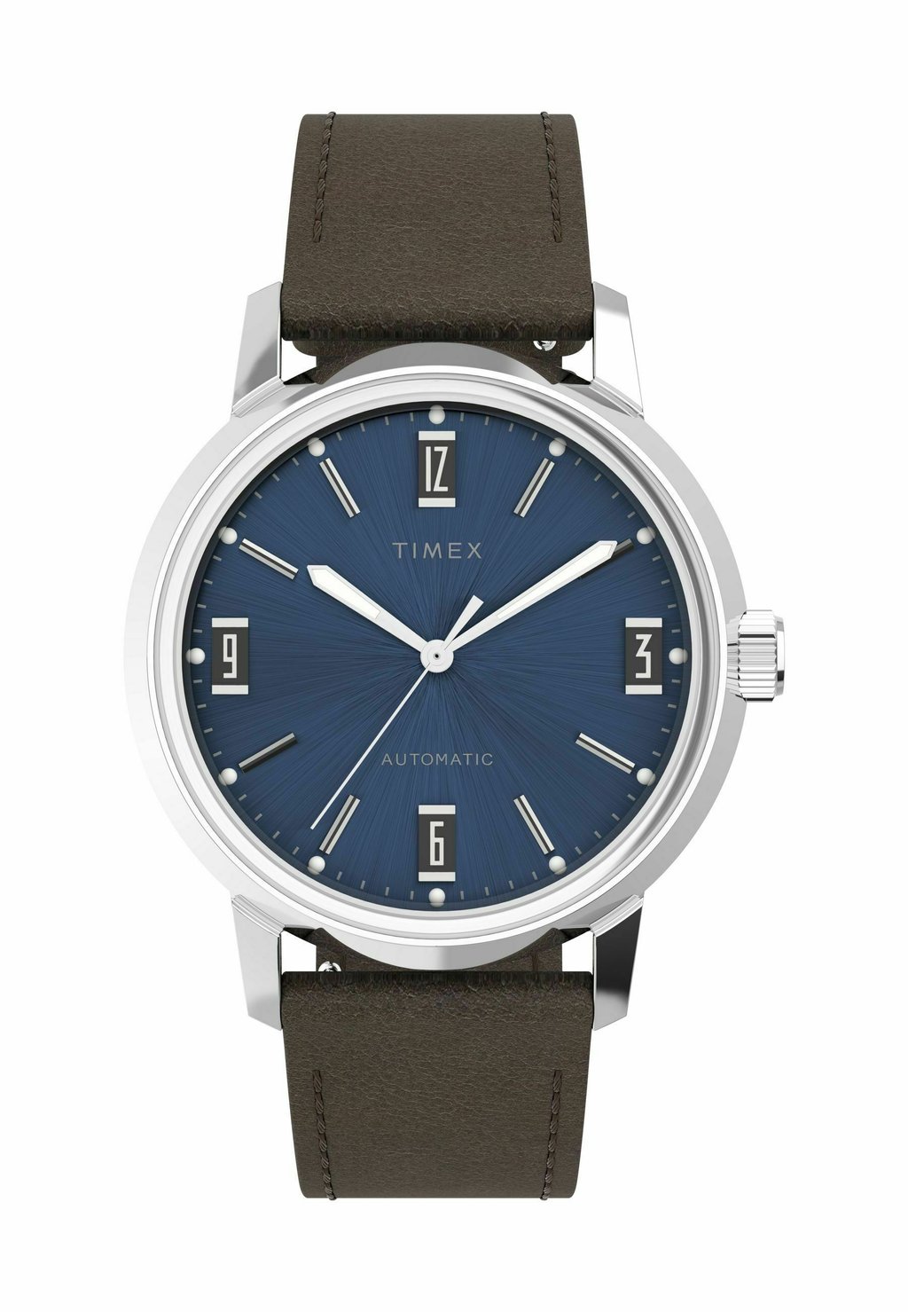 

Часы AUTOMATIC MARLIN Timex, коричневый