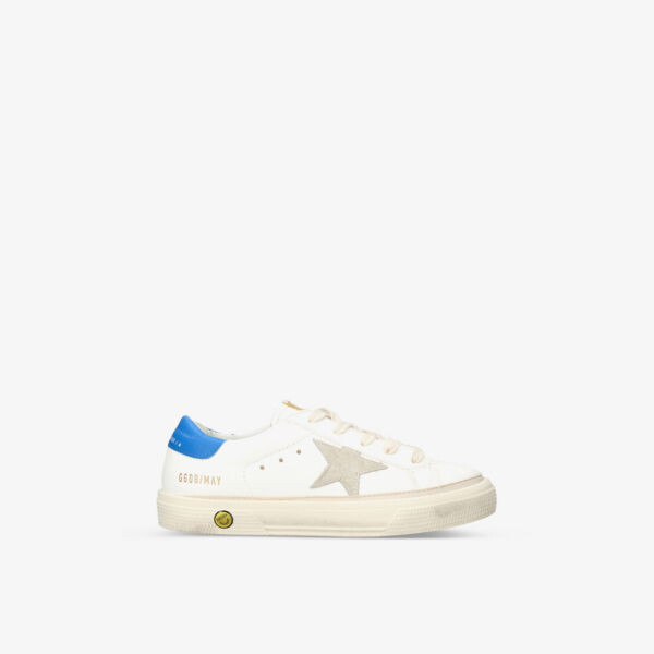 

Кожаные кроссовки May School 6-9 лет Golden Goose, белый