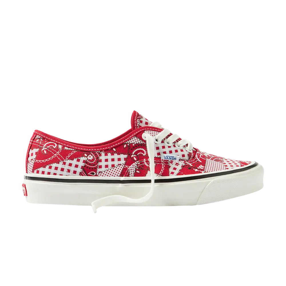 

Ботинки WP x Authentic 44 DX Vans, красный