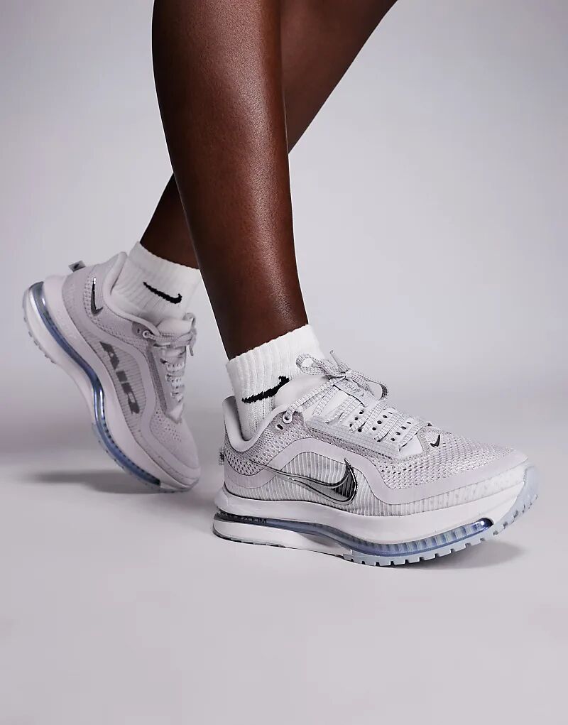 Кроссовки Nike Running Pegasus Premium светло-серого и серебристого цветов
