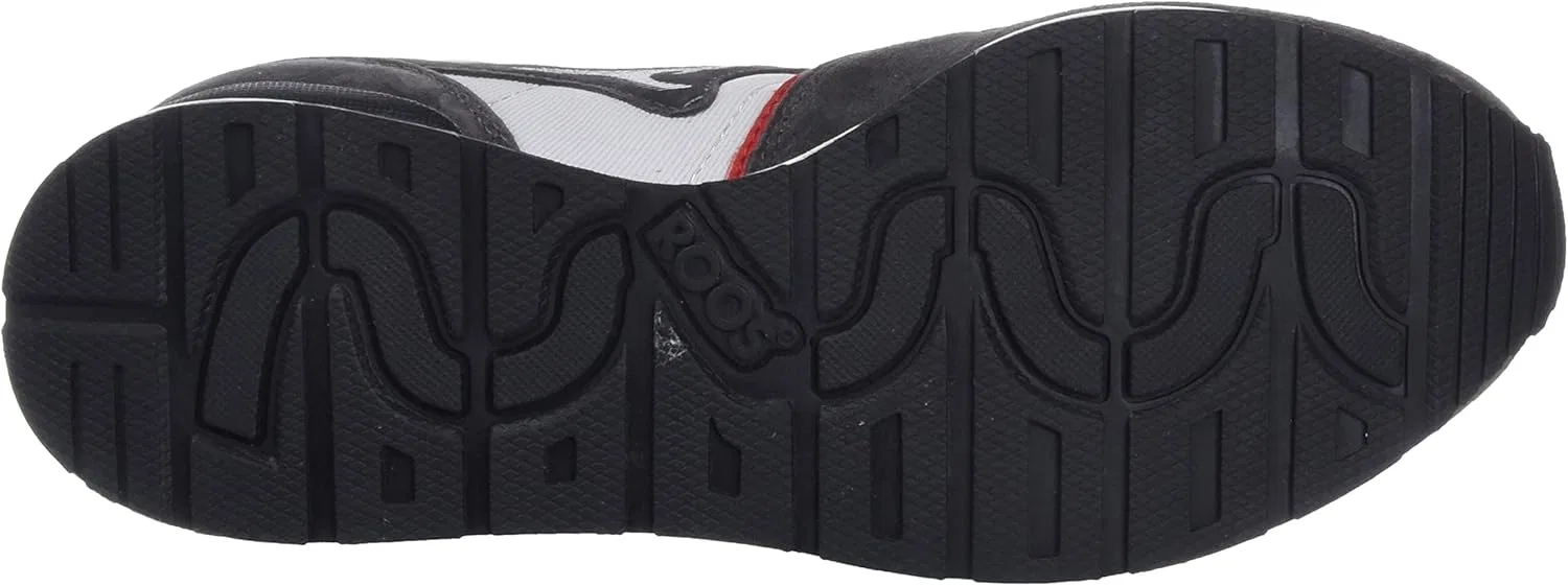 Кроссовки KangaROOS Unisex Coil Rx, Steel Grey K Red — фото 4