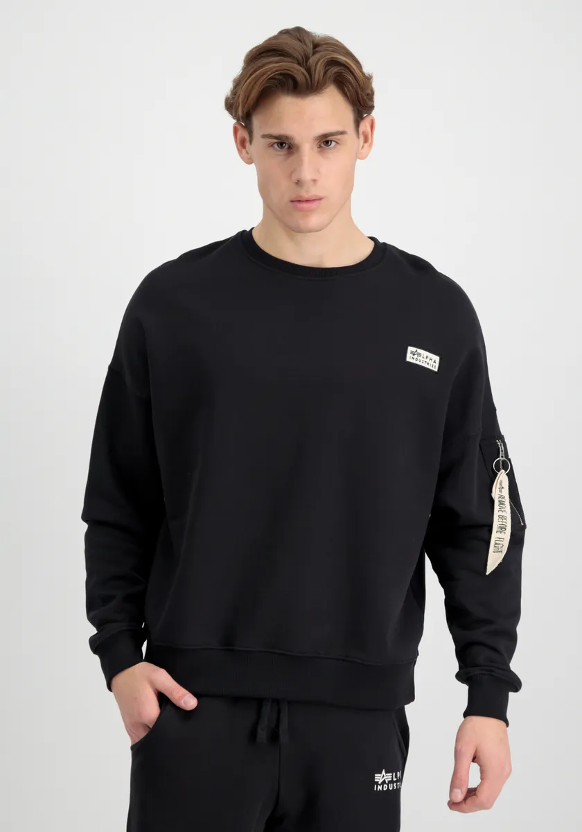 

Свитер Alpha Industries " Alpha Industries Мужчины - Толстовки Organics OS Sweater", черный