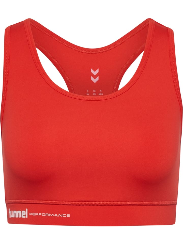 

Спортивный бюстгальтер Pulse Light Support Bra фиолетового цвета Hummel