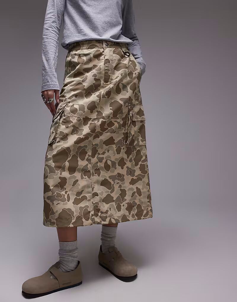 

Юбка Carhartt WIP Irwin в камуфляжном цвете