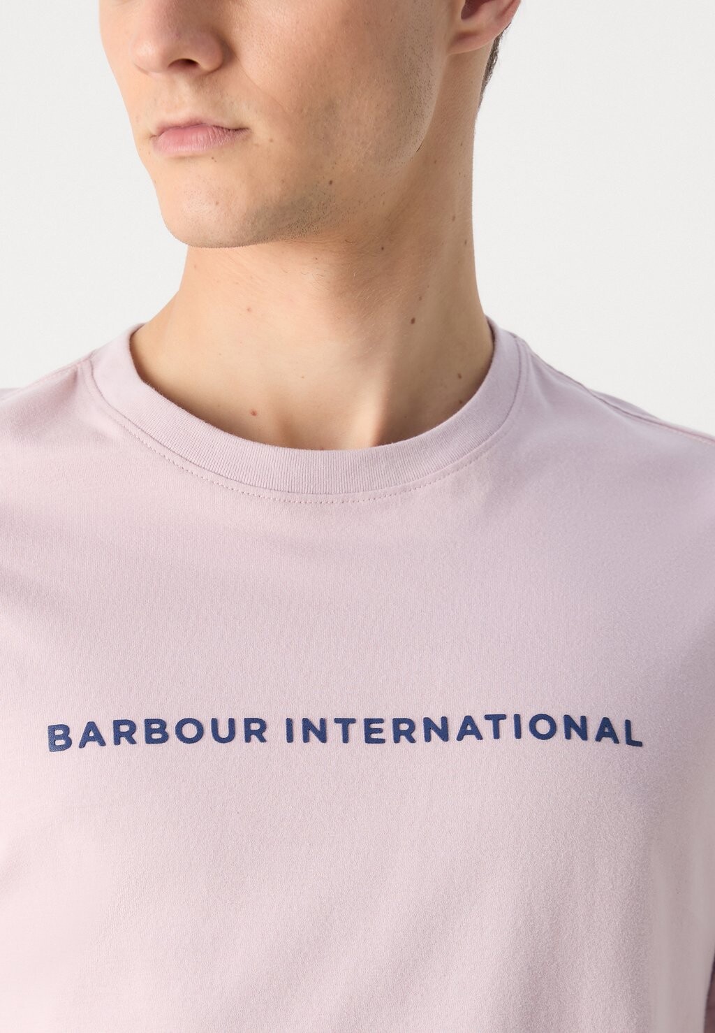 

Футболка с принтом MOTORED Barbour International, розовый