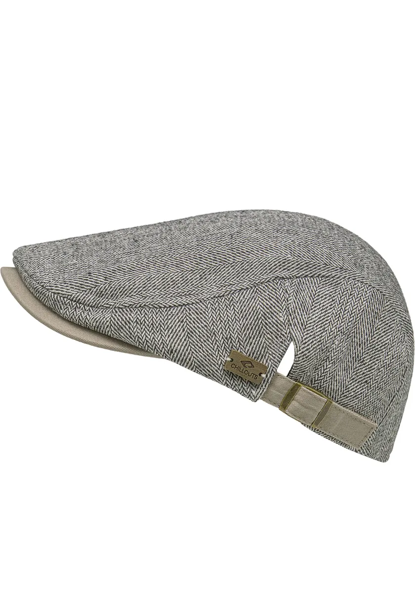 

Плоская кепка для отдыха "Lennox Hat", регулируемая по бокам Chillouts, серый