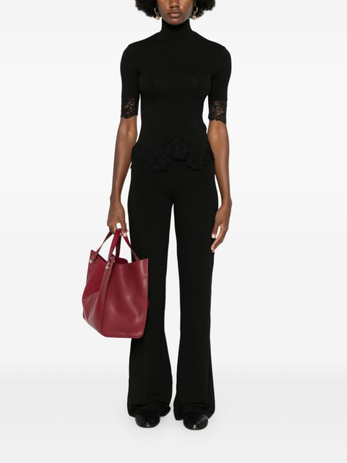 

Ermanno Scervino прямые спортивные брюки, черный