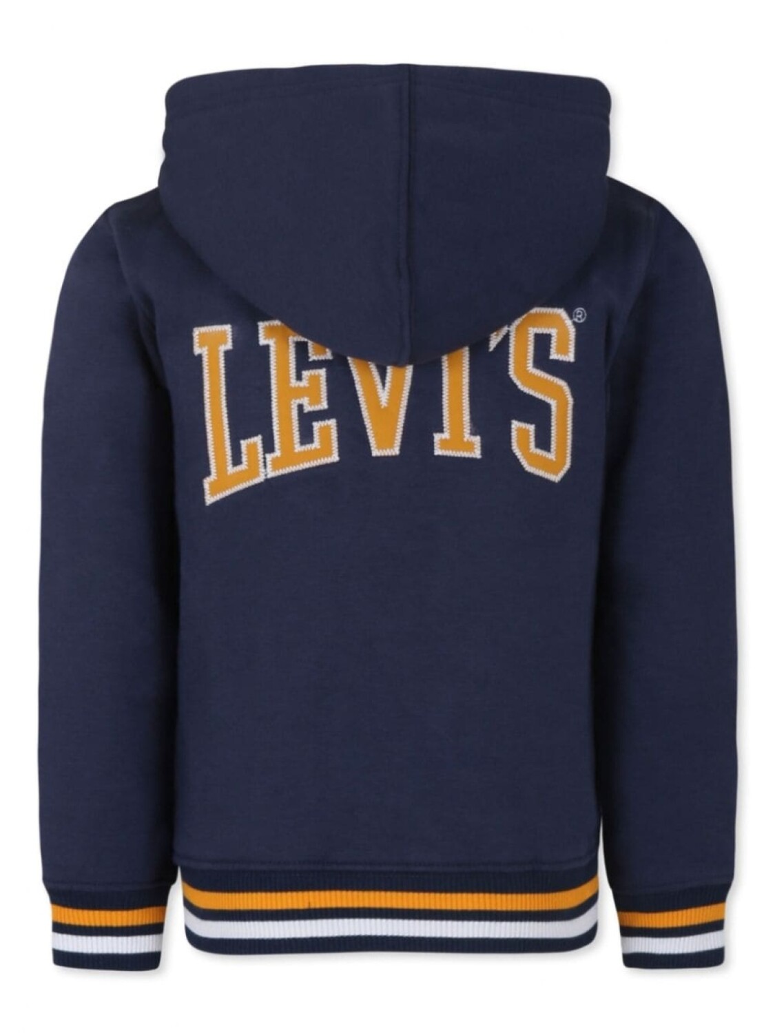Толстовка с капюшоном из хлопковой смеси с нашивкой-логотипом Levi's Kids, синий — фото 2