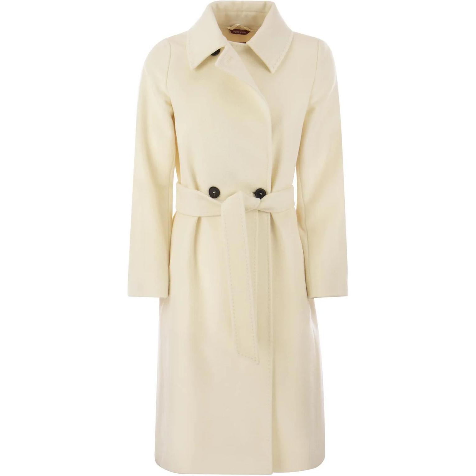 

Пальто женское цвета экрю MaxMara, Ecru, Белый, Пальто женское цвета экрю MaxMara, Ecru