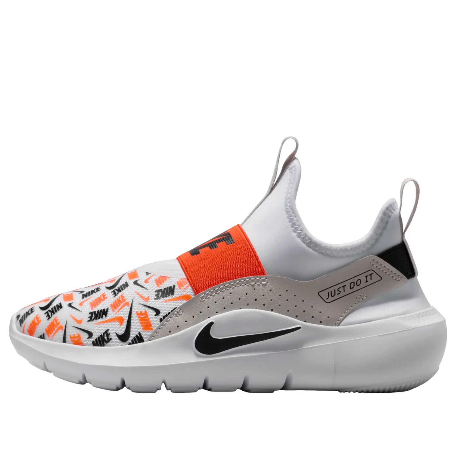 (GS) Кроссовки Nike Flex Runner 4 'White Safety Orange'