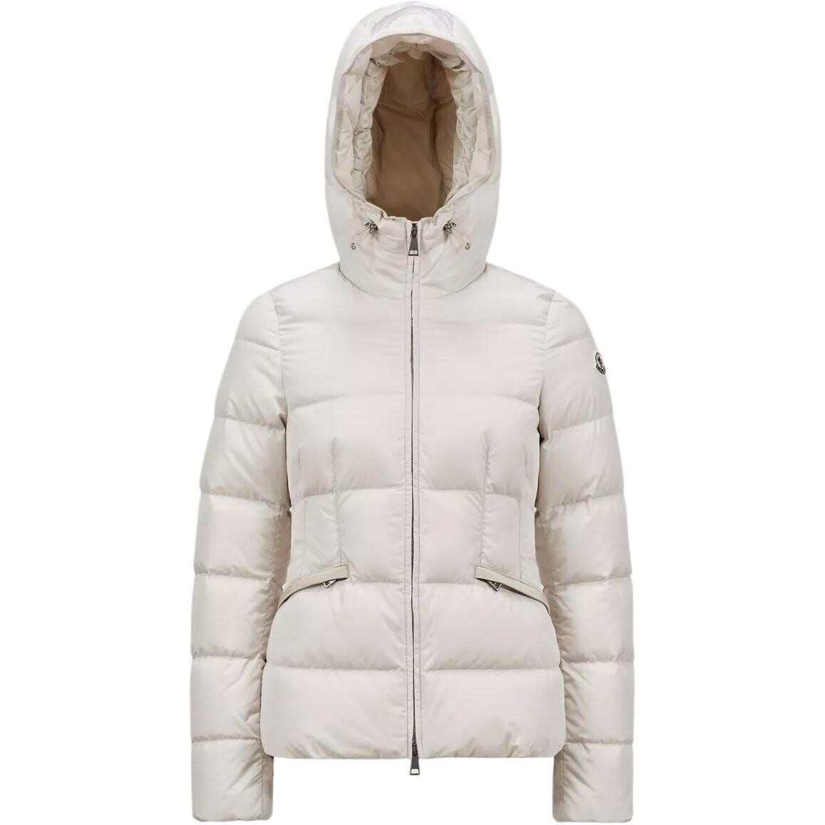 

Пуховик женский белый Moncler